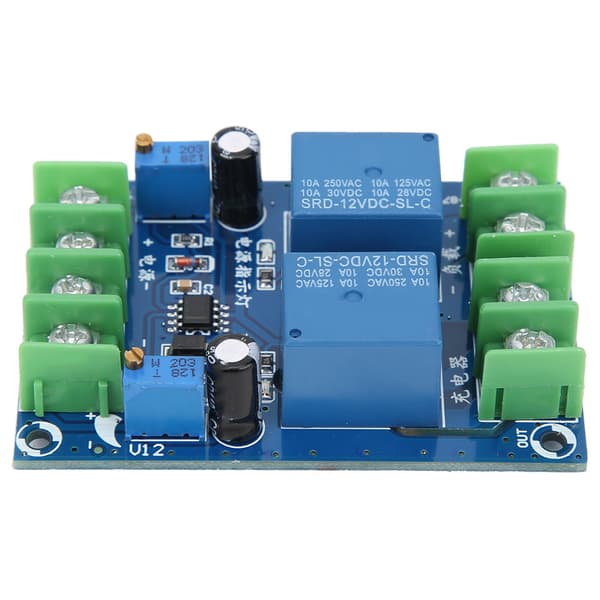 DC 12V 10A Automatisk Strømskiftemodul Nødstrømforsyning Opladningscontroller