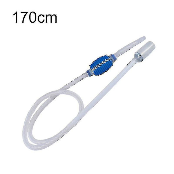 Aquarium Siphon Fish Tank Siphon Dammsugarpump Halvautomatiskt vattenbytesfilter