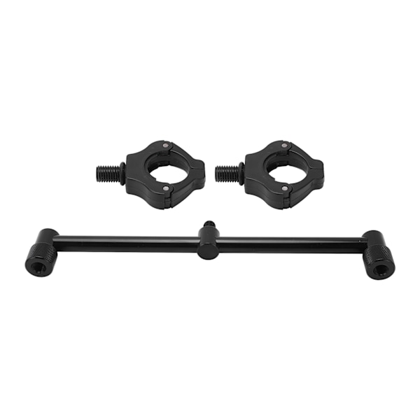 Karpefiskestangholder med magnetiske hoveder - Sorte Buzz Bars (2 hoveder, 25 cm beslag)