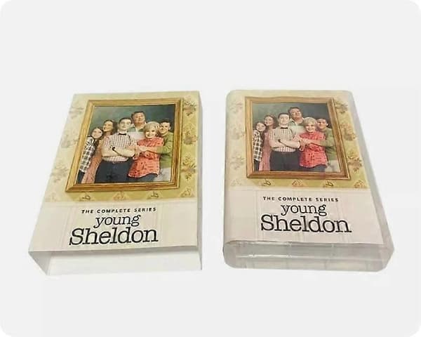 【BQ】Young Sheldon: The Complete Series Sæson 1-7 engelsk version (DVD, 2024, 14-disc sæt)