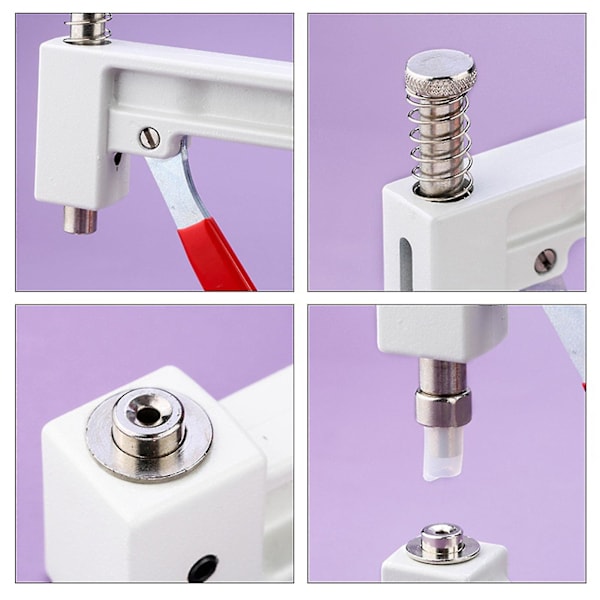 Handmade Diy Clothing Tool Rivet Repair Bag Beads Shoe Hat Beading Machine Set 10