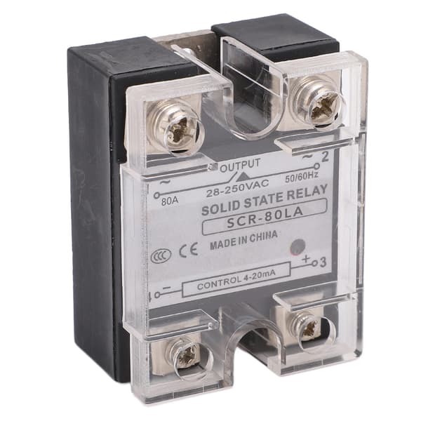 80A Solid State Relémodul 4-20mA Inngang Isolert Intelligent 28-250V AC