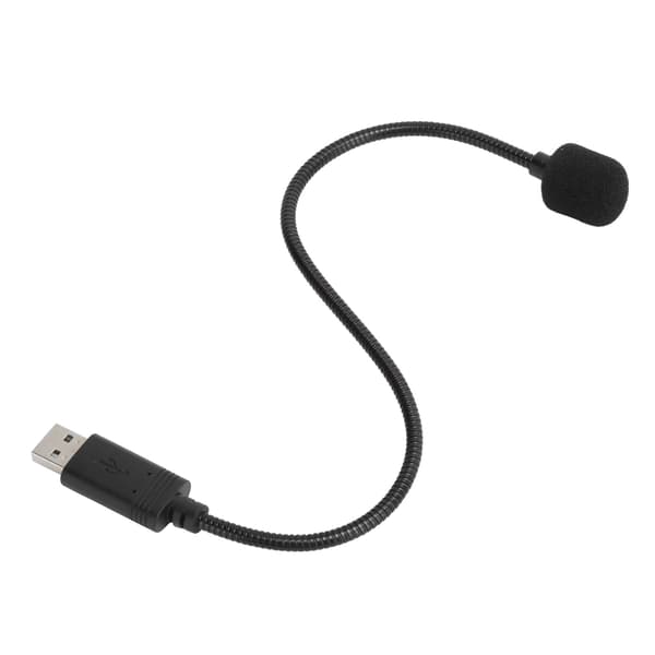 Bærbar mini-USB-mikrofon til bærbar computer - kompatibel med Win 2000/XP/7 & OS X