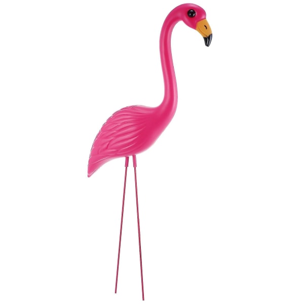 1 kpl muovisia flamingoja koristeena lintufiguureja käsitöitä varten hääjuhlatarvikkeita