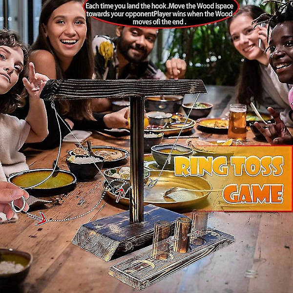 Ring Toss Game, interaktivt hjemmespil brown