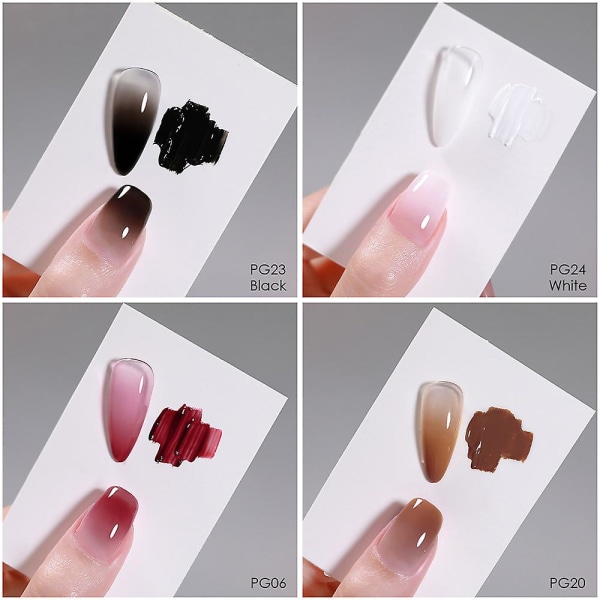 Venalisa Pat Ombre Gel Nyankomst Snabb Gradient Målningsgel Gör själv Krämig textur Nagelgellack Manikyrlack Solid Uv Gel PG02