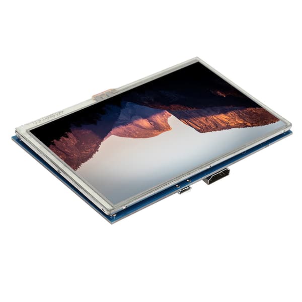 Touch Screen 5 tommer HDMI LCD HD-skærm til Raspberry PI3 PI2/B-skærm