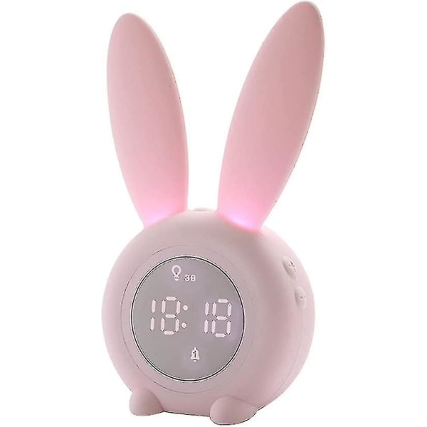 Barnklocka Bunny Light Alarm, Nattljus med snooze-funktion