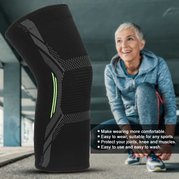 Unisex Elastiskt Knäskydd Stöd för Sport Sen Träning
