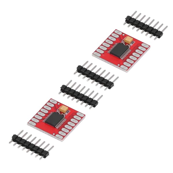2 sæt motordrevmodul dobbelt driver controller board H bro til DC step TB6612FNG