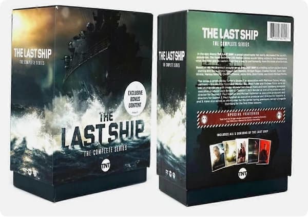 【BQ】The Last Ship Hele serien sesong 1-5 (DVD, 15-disker ny)