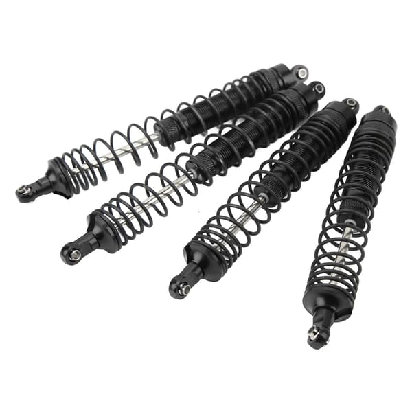 Justerbar støddæmperfjeder i aluminiumslegering til Axis RBX10 Ryft 4WD 1/10 RC bil sort