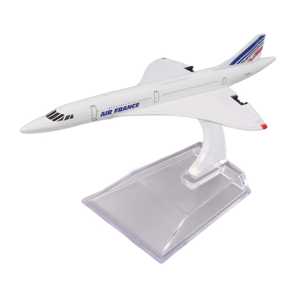 Høj Simulation Støbt Legering Flymodel Legetøj 15,5 cm Længde Langvarig Samling