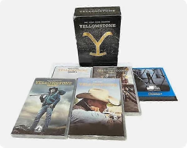 【BQ】YELLOWSTONE Sæson 1-5 (DVD) Komplet 19-disc engelsk version