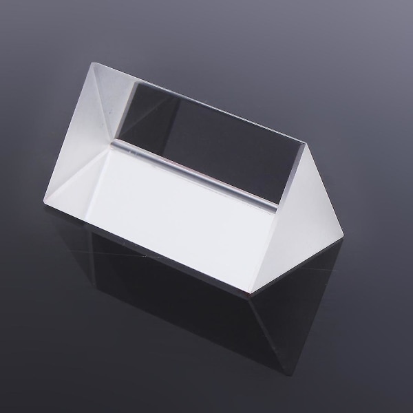 5 cm Optisk glass Krystallprismefotografering Fysikkundervisningsspektrum