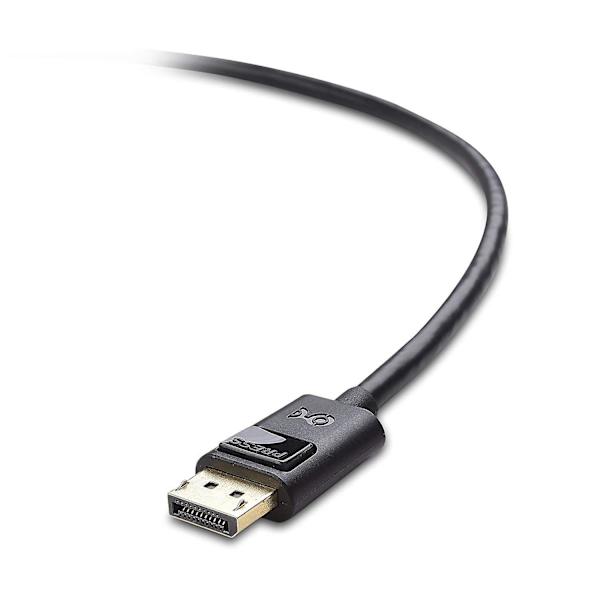 Displayport till Vga-kabel (dp till Vga-kabel) 6 fot balck