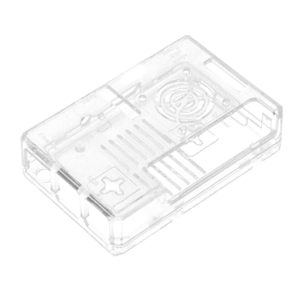 Läpinäkyvä suojakotelo Raspberry Pi 3:lle - Läpinäkyvä ABS-suoja