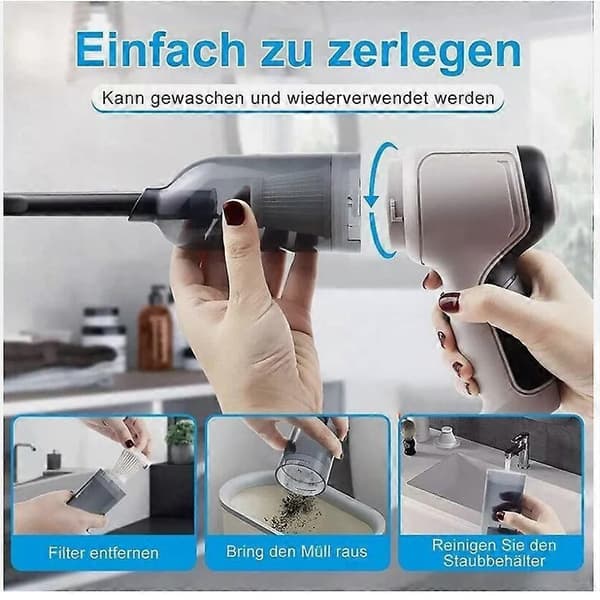 Luftblåser 35500RPM | Elektrisk duster | Trykkluftspray for PC-rengjøring