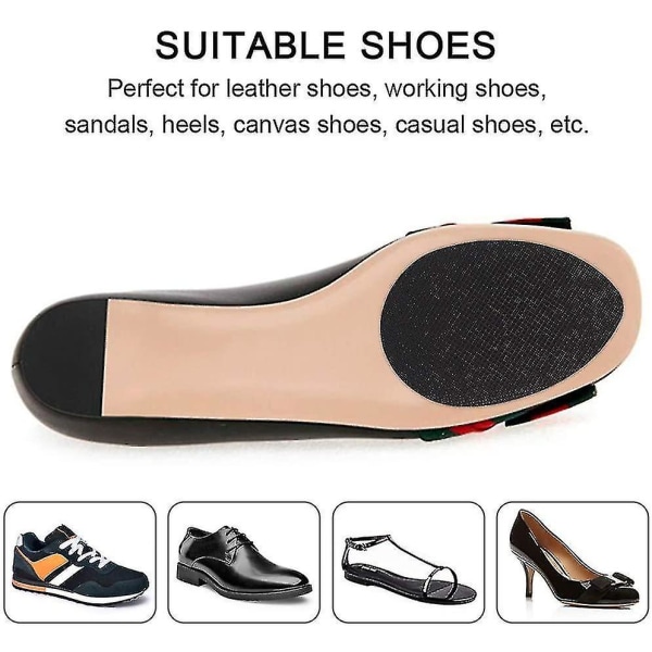 4 paria liukumattomia tarttuvia kenkäpohjan suojakenkäpehmusteita