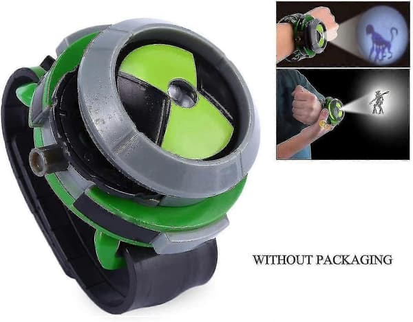 Projektorur til børn, Ben 10 Alien Force-legetøj og mystiske projektions-actionfigurer, modellegetøj til børn, glad H