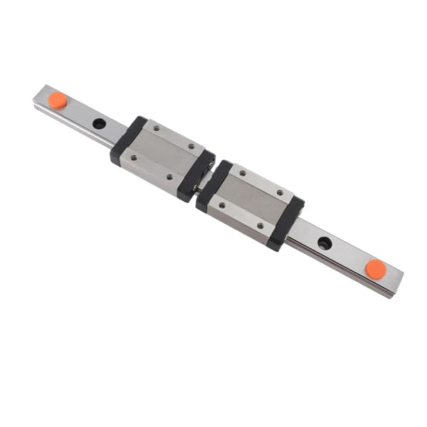 【BQ】200mm Lineær Guide med 2 Slide Blocks MGN12H Lejestål Lineær Bevægelsesguide Skinne til 3D-printer CNC-værktøj