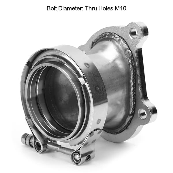 Toyota Turbo Downpipe Flens - Rustfrit Stål V-båndspackning