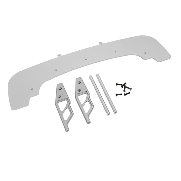 ARRMA 1/7 1/8 RC Frontfanger Aluminiumlegering 310mm Erstatning Oppgradering Sølv