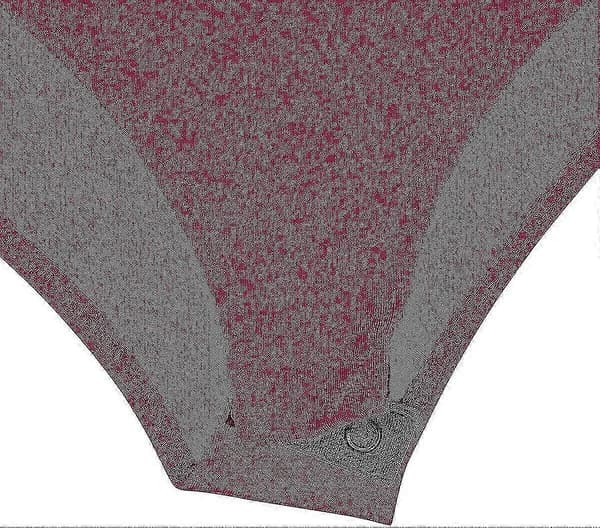 Ärm Hals Dräkt Andningsbar Stretch Burgundy S