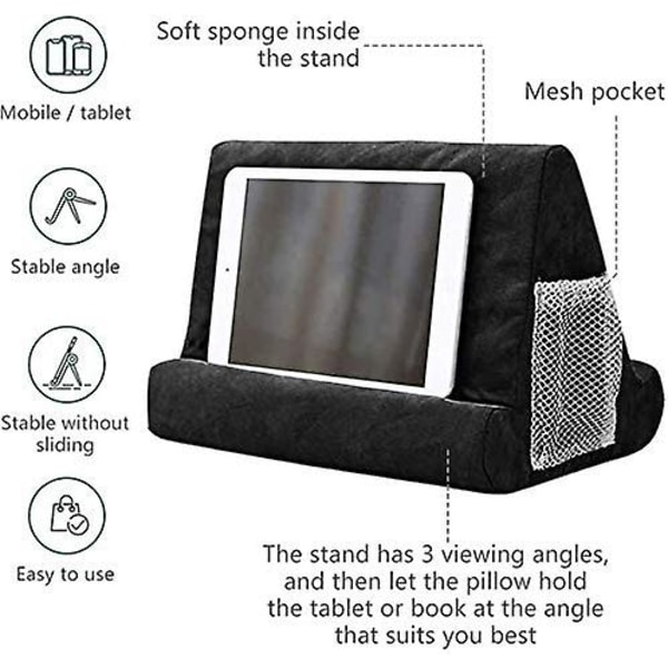 Pillow Tablet Holder,multi-angle Pillow Lap Stand,soft Pillow Pad Rest