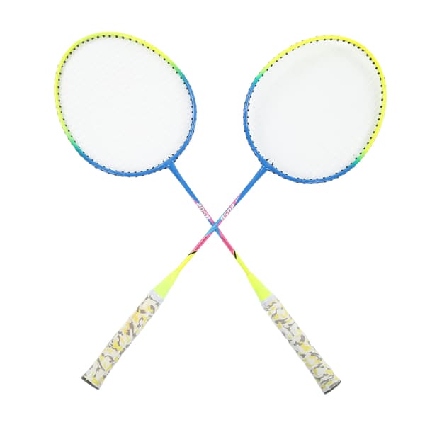 K2058 Lettvekts badmintonsett i jernlegering, solid for innendørs og utendørs bruk