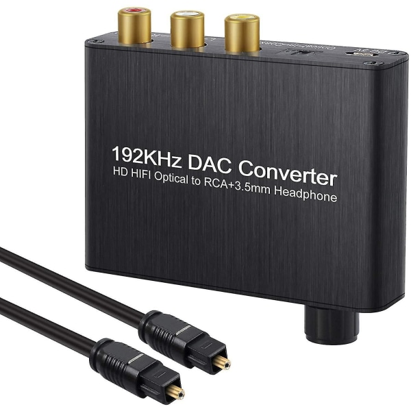 192 khz:n digitaali-analogimuunnin Dac tukee äänenvoimakkuuden säätöä digitaalisesta analogiseksi