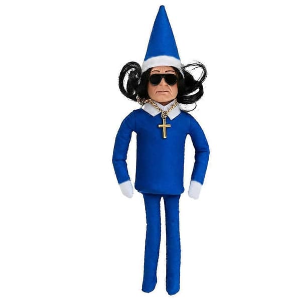 【BQ】Julälva docka God Jul Söt Ozzy Elf Blue