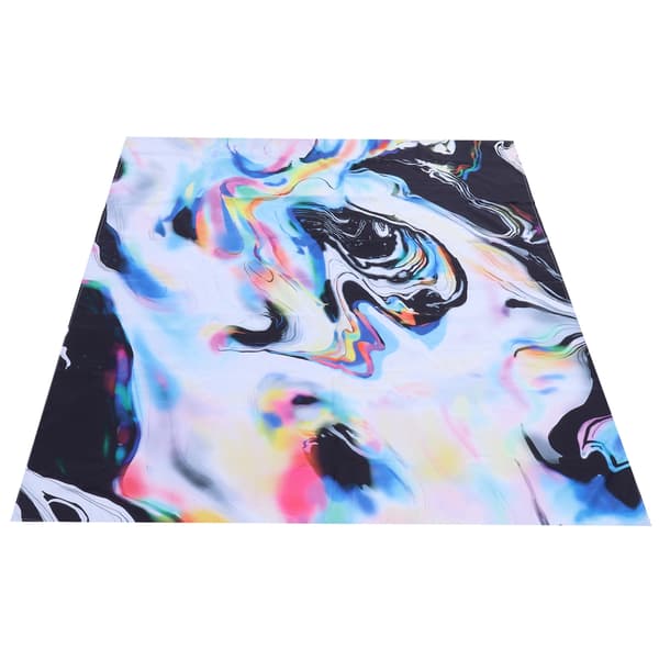 Polyester Gobeläng Väggbonad Matta Hem Sovrum Dörr Konst Dekoration 150x130cm