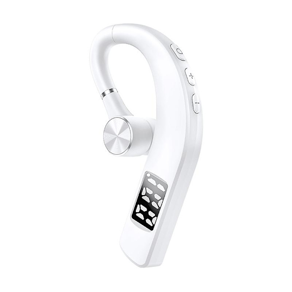 F19 Bluetooth Headset 5.0 Model Tws, matkapuhelimen langattomat älykuulokkeet, sopii Applelle, Samsungille, Huaweille ja muille malleille F19-WHITE