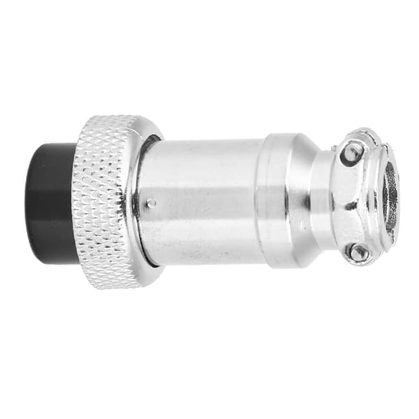 100 stk. BERM luftfartsstik rustfrit stålskal gevindforbindelse 8 huller hunstik 16 mm