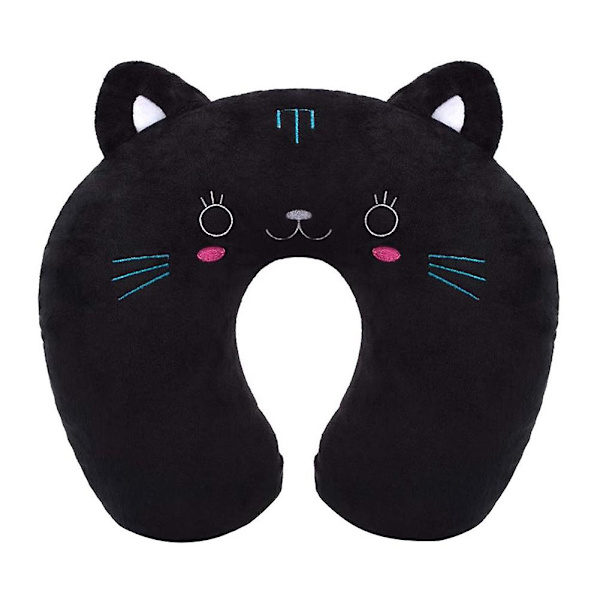 Cartoon Kids U-shaped Pillow Plush Neck Pillow Nap Pillow Lunch Break Pillow Cervical Pillow Travel Pillows For Children 1C