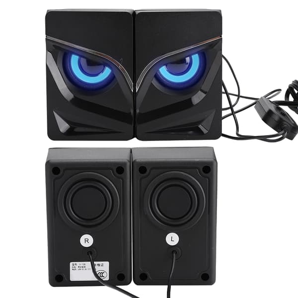 SADA V-128 Desktop Mini USB 2.1 Subwoofer Opgradering Computerhøjttaler Mobiltelefon Notebook Lille Stereo