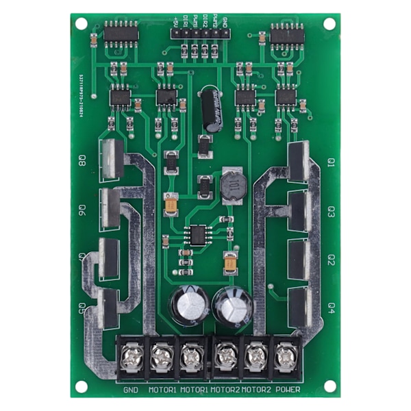 Dual Motor Driver Modul Høj Effekt H Bro DC Motor Controller Board med Bremsefunktion