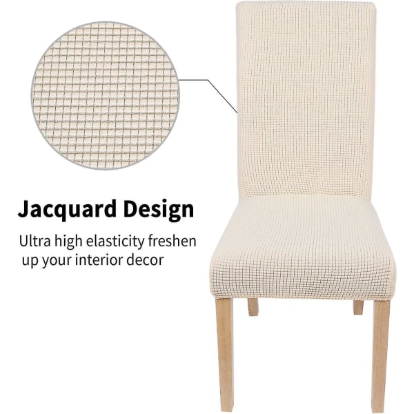Stretch matstolsöverdrag, mjuk Spandex Parsons stol Slipcovers päls
