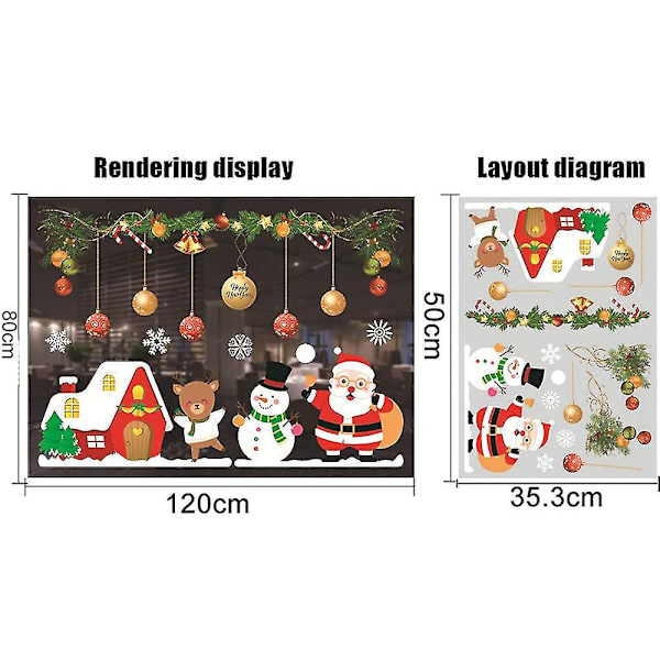 Jul Window Cling Sticker, Window Decals Sticker