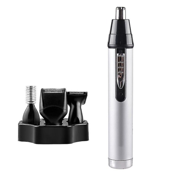 4 In 1 Professional Usb Rechargeable Nostril Nasal And Ear Trimmer,waterproof,european Regulations