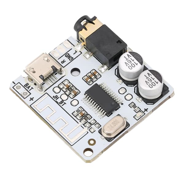 Bluetooth Lydmottakerkort Lossless Stereo Dekoding DIY Bilhøyttalerforsterkermodul med LED-indikator 3,7‑5V