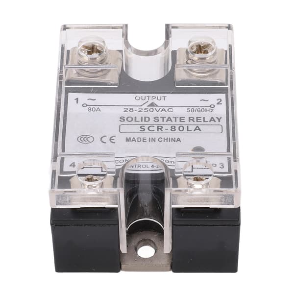 80A Solid State Relémodul 4-20mA Inngang Isolert Intelligent 28-250V AC