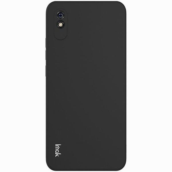 För Xiaomi Redmi 9a Imak Uc-4 Series Straight Edge Tpu Soft Protective Case(svart)