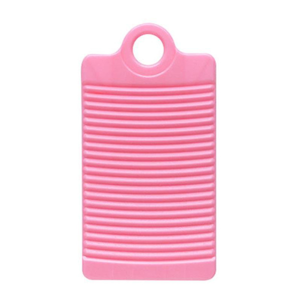 Plast Vaskebrett Antiskli Tykk Vaskebrett Klær Rengjøring For Klesvask Pink