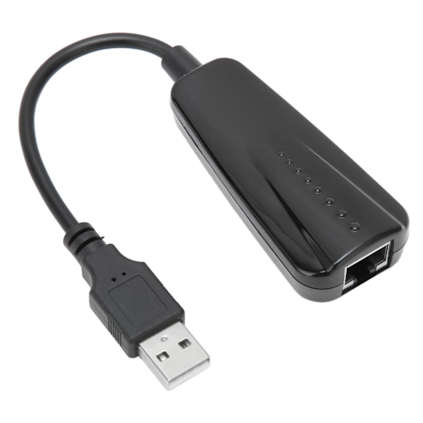 Højhastigheds USB til Ethernet-adapter - 10/100 Mbps LAN-netværksadapter til Windows, Linux og macOS