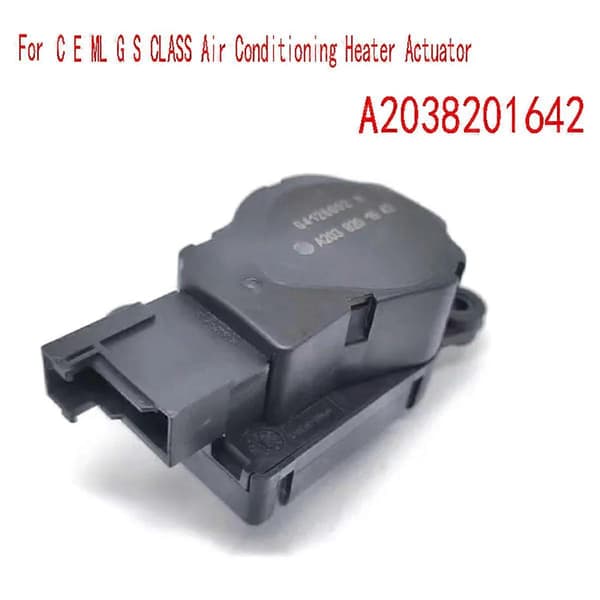 【BQ】A2038201642 Luftkonditionering Värme Servomotor för C E ML G S KLASS Luftkonditionering Värme Ställdon Black