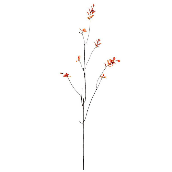 Simulerede ahornblade, røde ahornblade, grønne ahornblade, lange grene, vægmonterede ahornblade, bløde blomsterarrangementer, bryllupslandskab, green