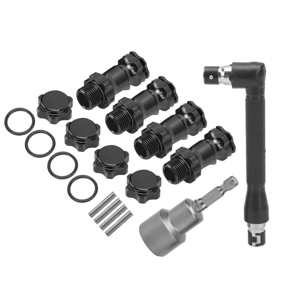 17mm Hex Adapter for 1/8 RC Controller Car Extension til 29mm 17mm Socket Spanner Set Svart