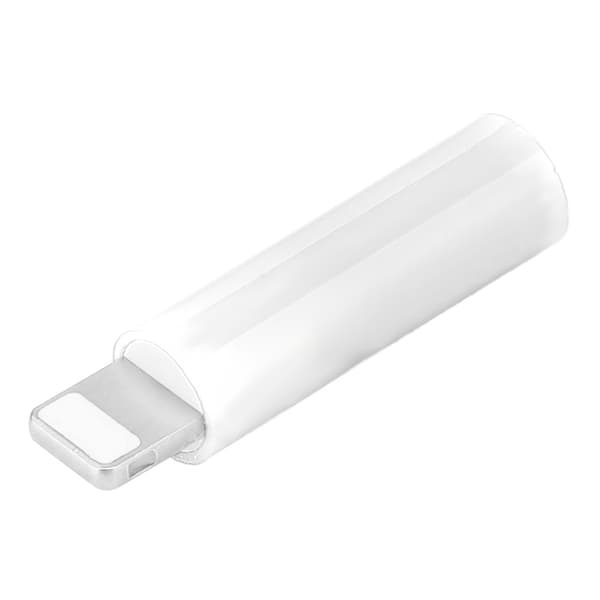 3,5 mm:n audioliitinsovitin iPhone-sarjan matkapuhelimelle, valkoinen
